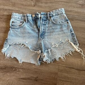 Zara denim shorts